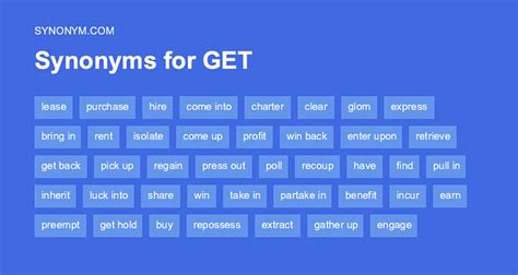 gust synonym|synonyms for get or got.